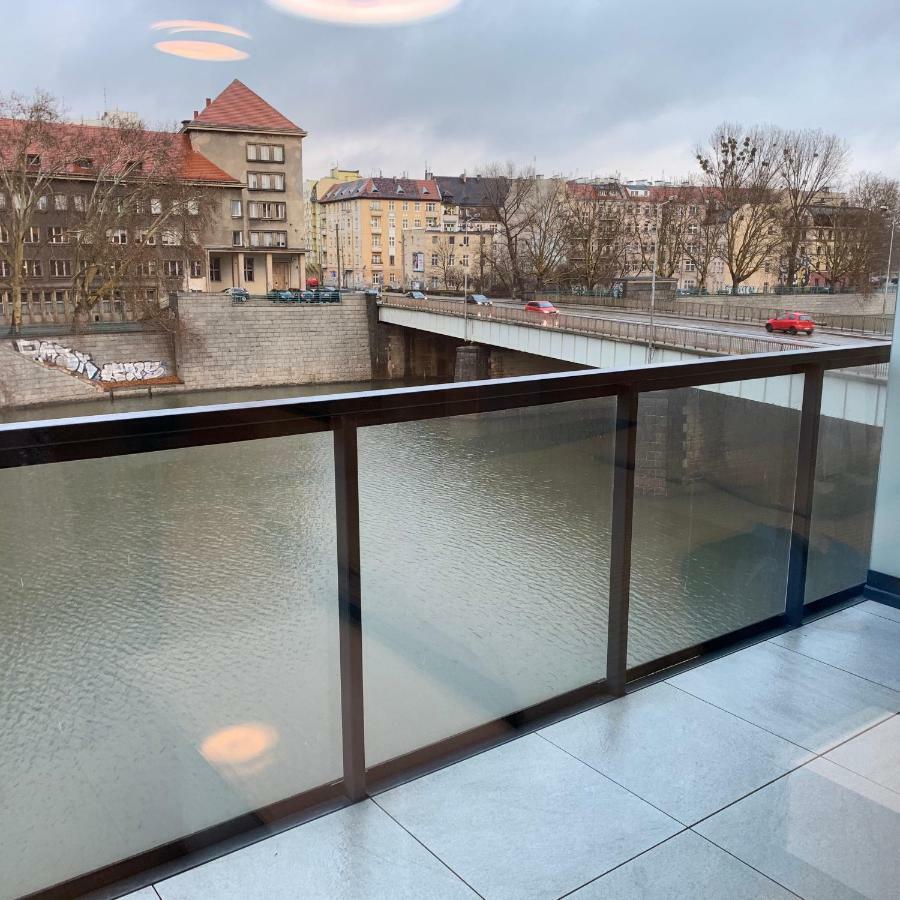 Apartament Studio Z Widokiem Na Odre Bulwary Ksiazece 브로츠와프 외부 사진